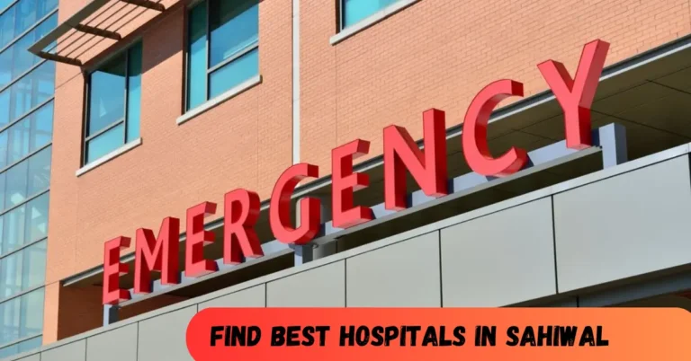 Best Hospitals in Sahiwal